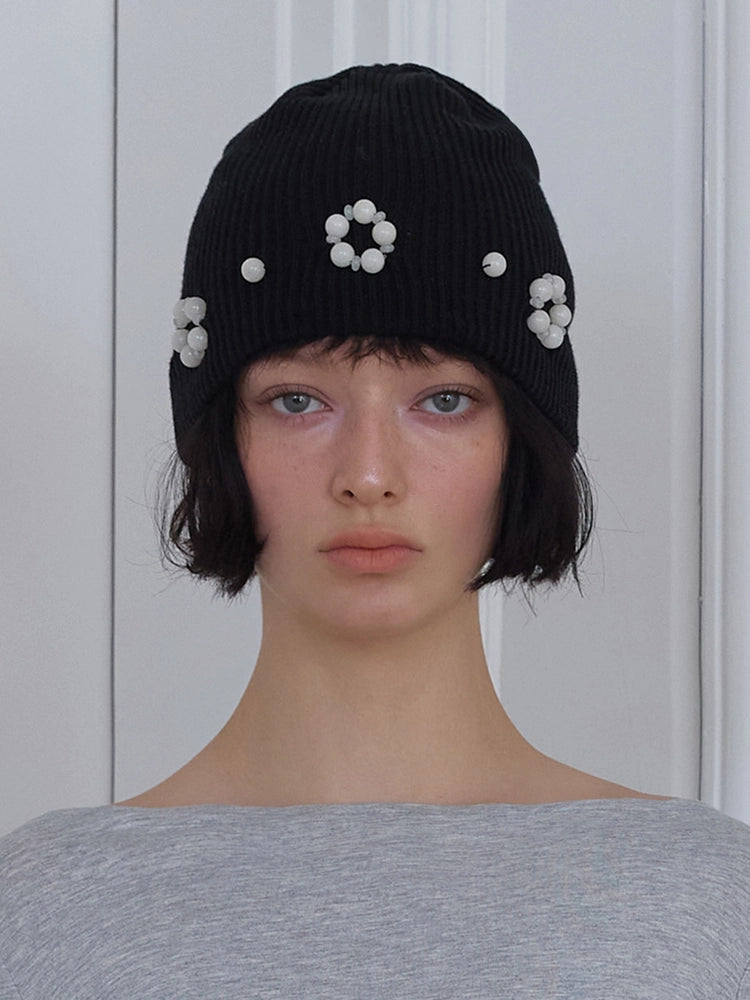 meenderi-ss-26-orbit-bead-beanie-black-black-s