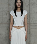 etre-au-sommet-ss-26-pigment-damage-panel-short-top-ivory-ivory-s
