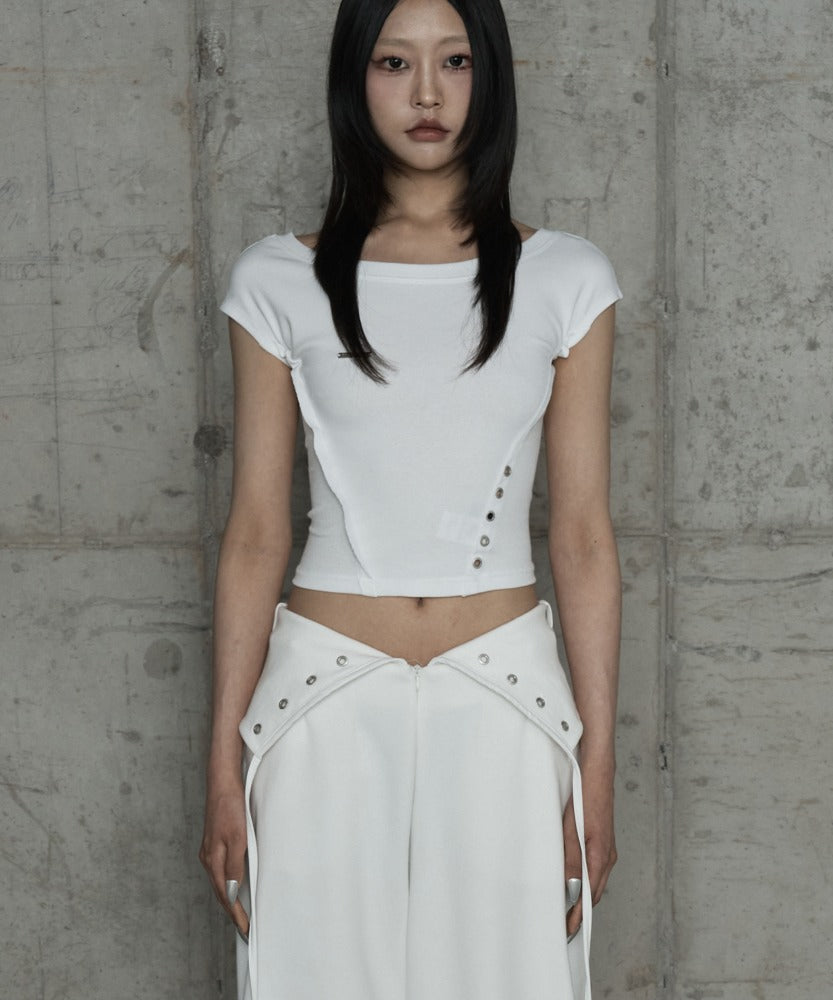 etre-au-sommet-ss-26-pigment-damage-panel-short-top-ivory-ivory-s