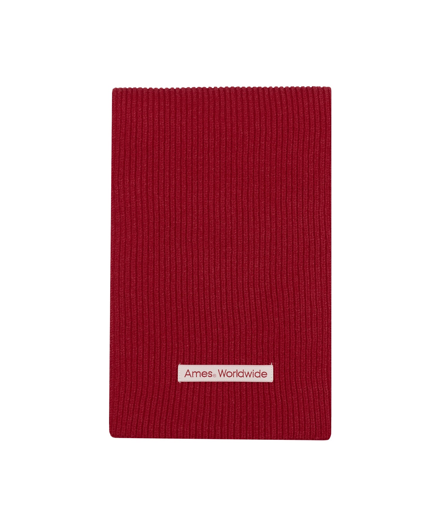 ames-worldwide-fw-25-knit-gloves-muffler-set-red-red-s