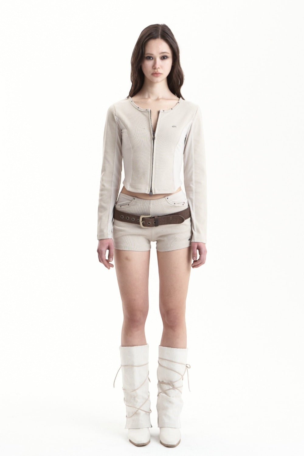 synerjyn-ss-26-studded-trim-shorts-beige-beige-s