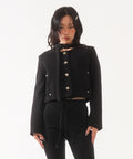 fanyoung-fw-25-rockchic-tweed-jacket-black-s
