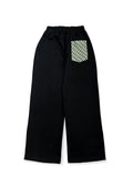 vaca-fw-25-black-check-sweat-pants-black-s