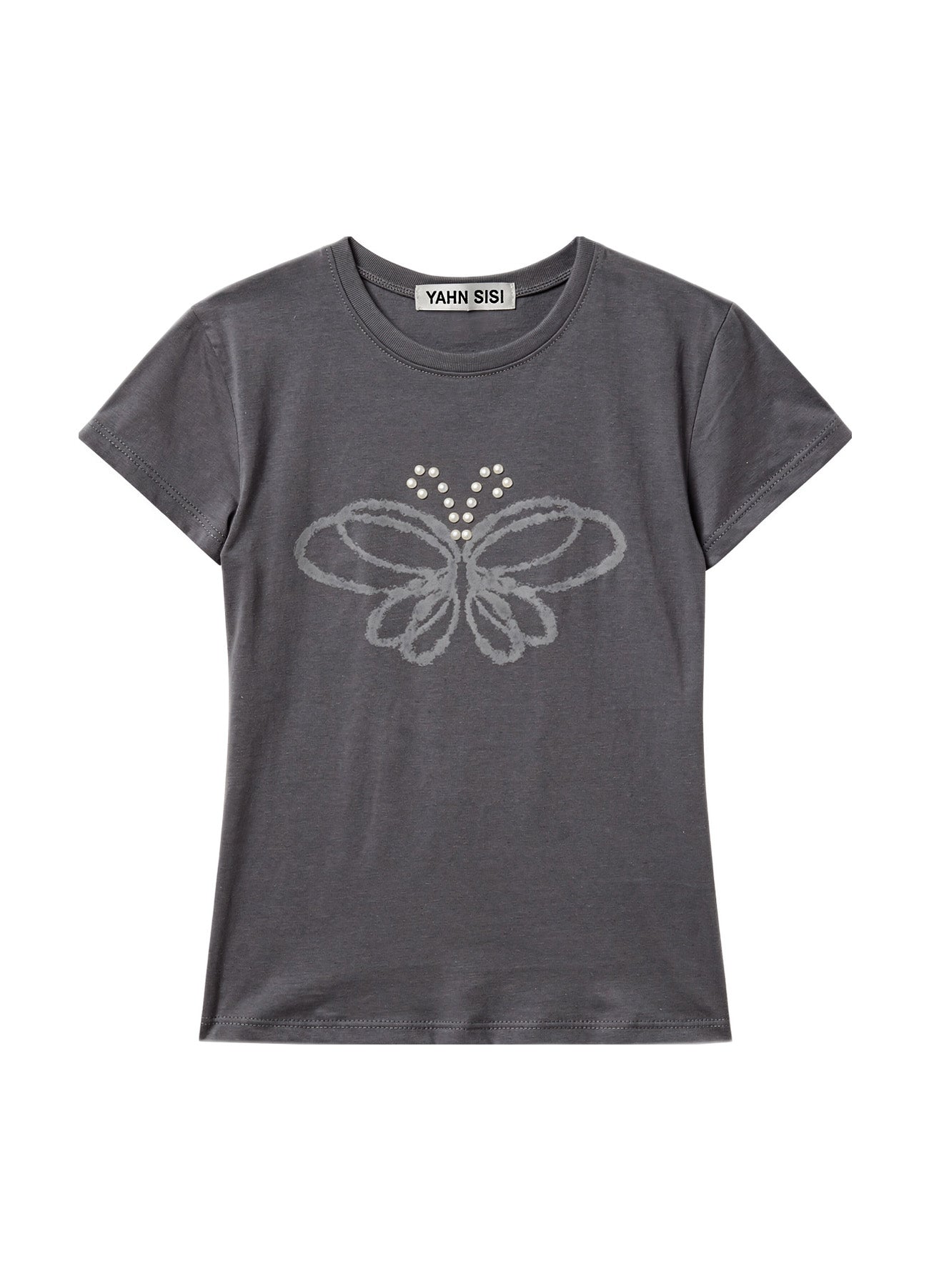 yahn-sisi-ss-26-stud-butterfly-t-shirt-cropped-fit-charcoal-charcoal-s