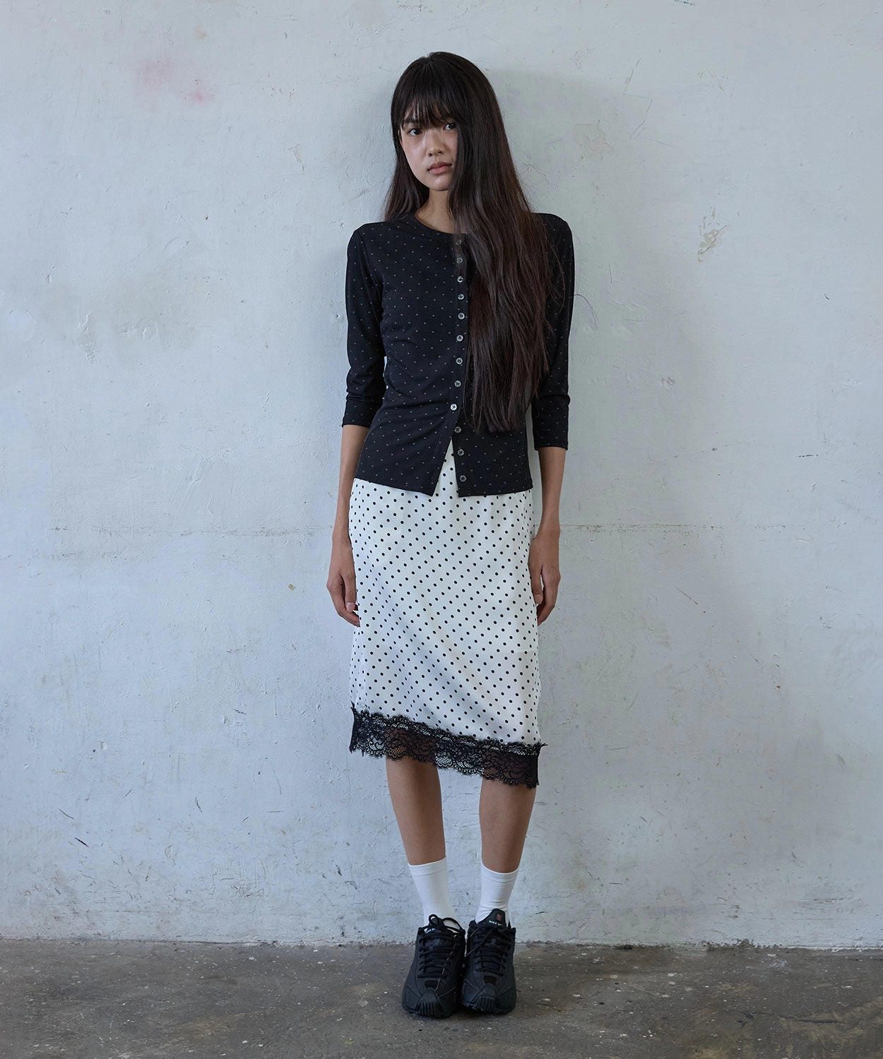 hokuspokus-ss-25-dot-rib-jersey-cardiganblack-black-s