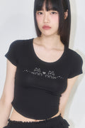 illigo-ss-25-nyanko-hotfix-fitted-tshirt-black