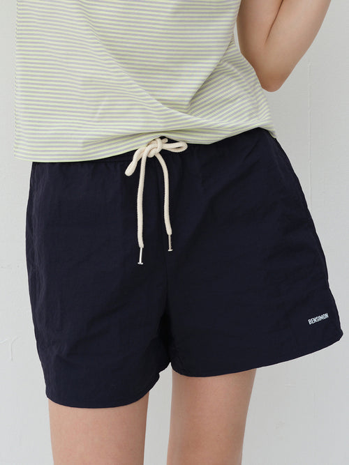 bensimon-ss-26-nylon-banding-shorts-navy-navy-s