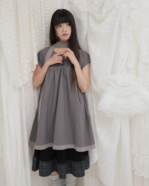 fazed-ss-26-country-flare-linen-dress-charcoal-charcoal-s