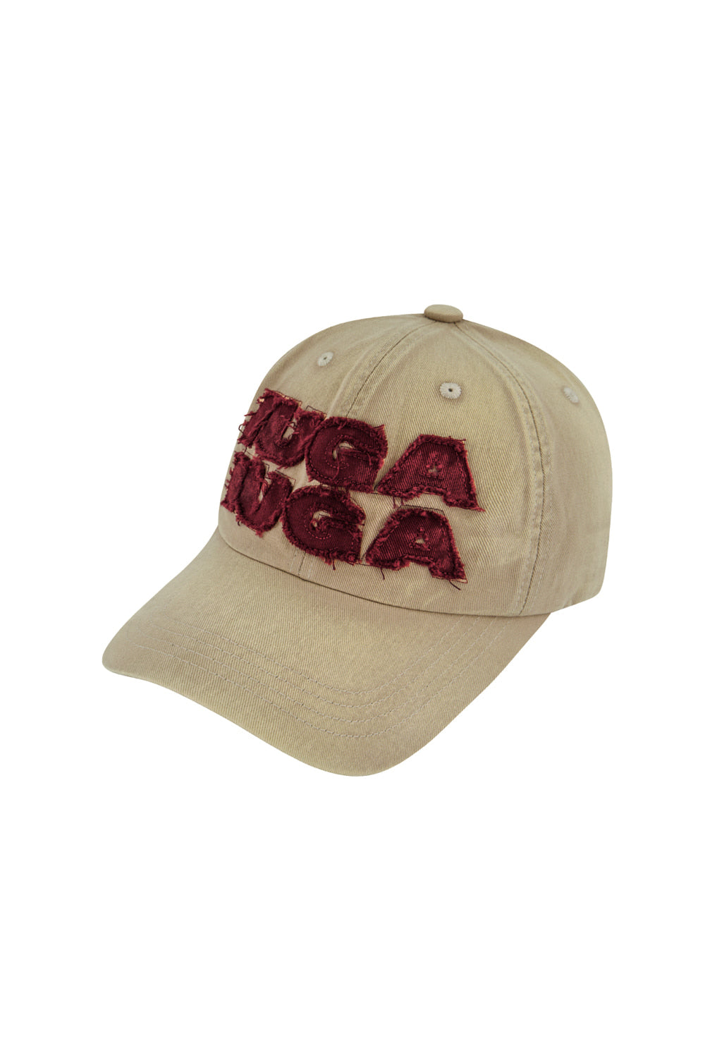 iugamakaras-ss-25-washed-patch-ball-cap-beige-beige-s