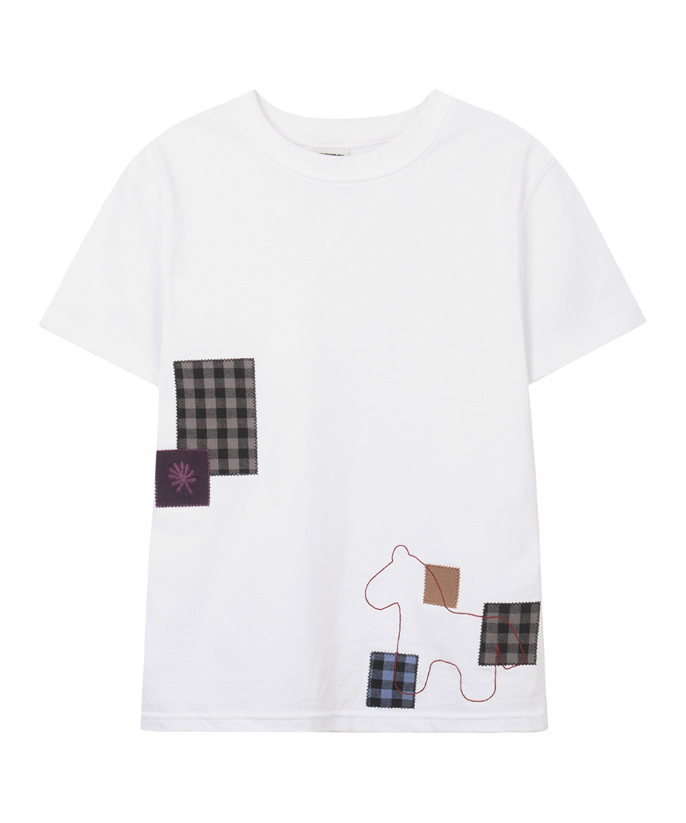 dandel-ss-26-dd-patch-applique-horse-tee-white-white-s