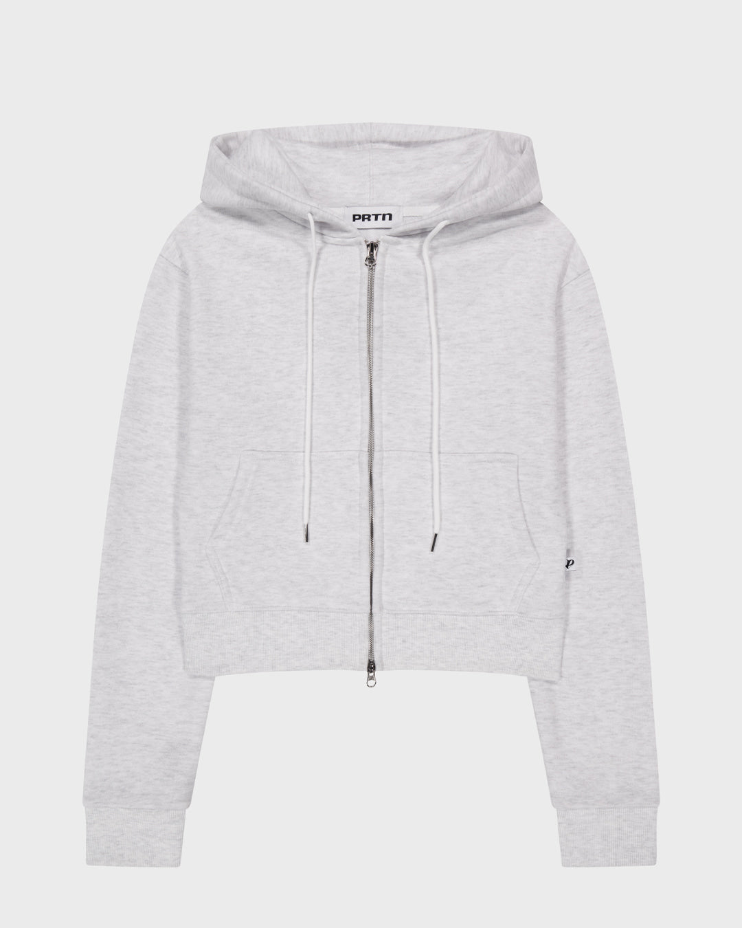 porterna-fw-25-essential-sweat-hood-zip-up-white-melange-white-melange-s