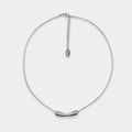 grumpy-stuff-fw-25-melting-bean-line-necklace-silver-s