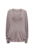 chemehc-fw-26-bow-v-neck-long-sleeve-pink-pink-s