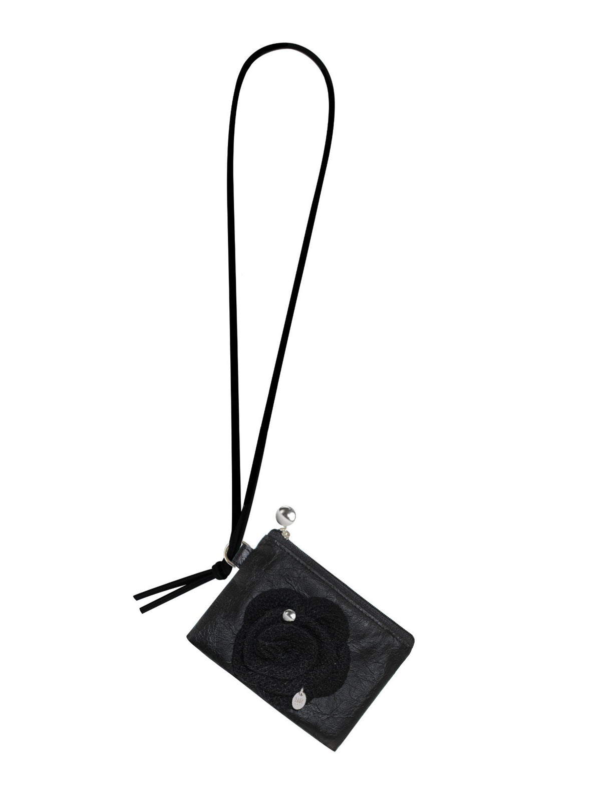 NARIOBJET  Nareaf blurry card wallet black