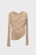 dared-ss-26-asymmetric-drape-top-beige-s