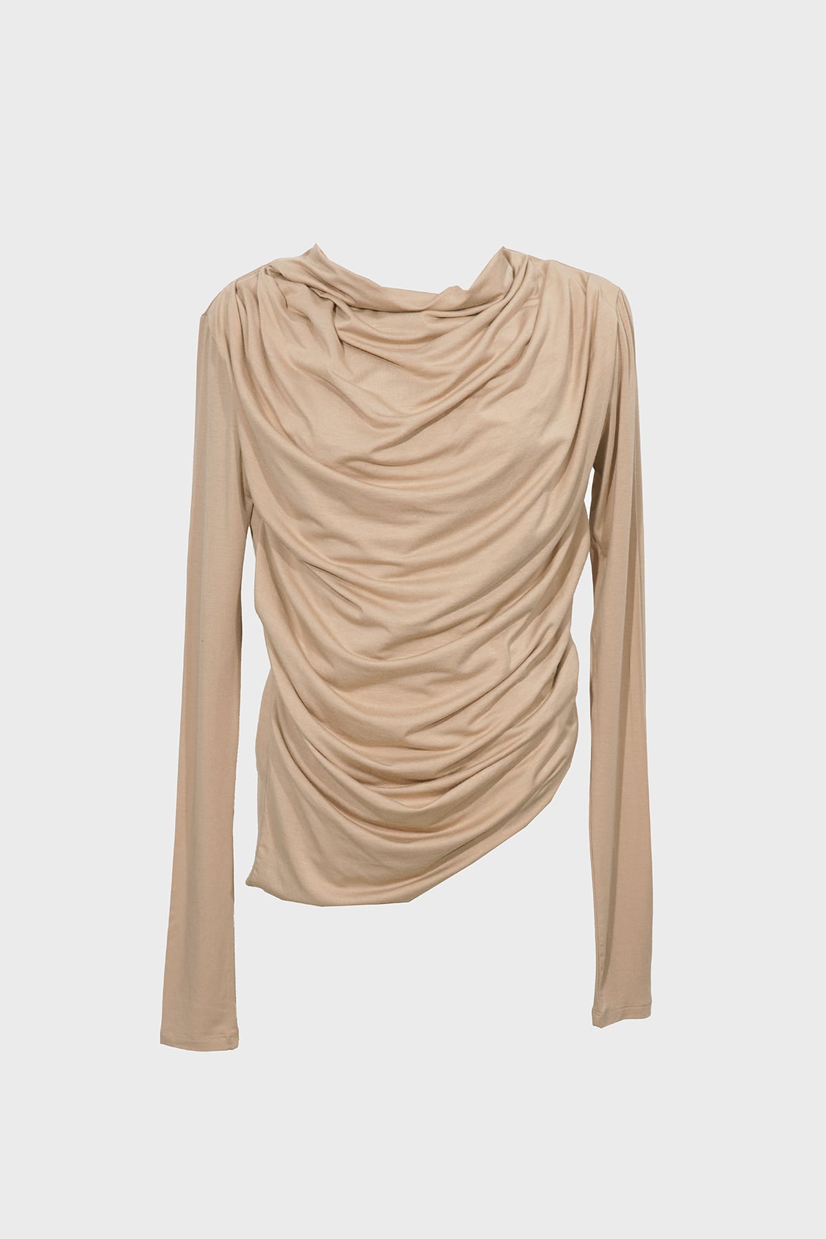 dared-ss-26-asymmetric-drape-top-beige-s
