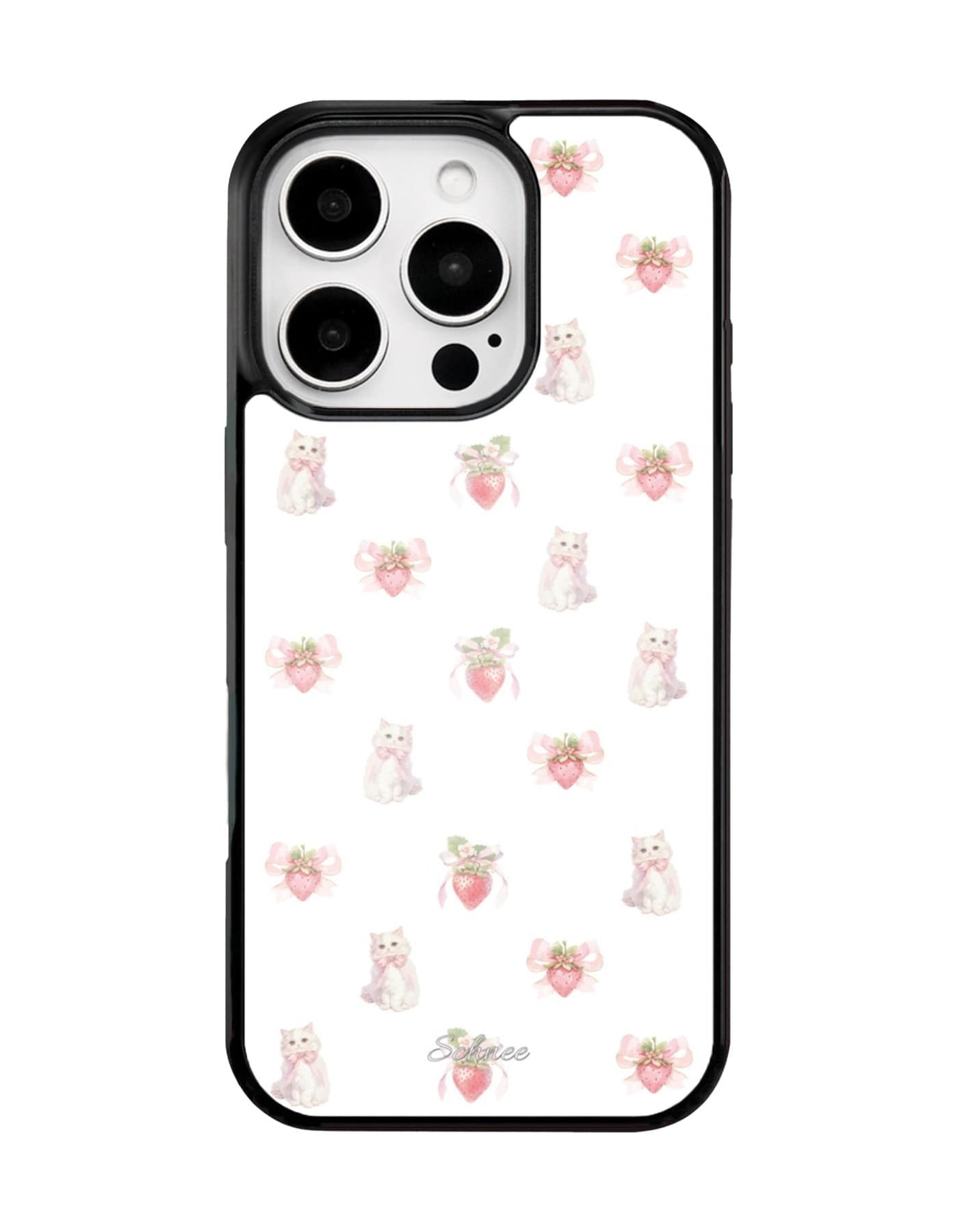 schnee-ss-25-berry-meow-case-milk-ver.
