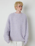 meenderi-fw-24-unisex-fluffy-alpaca-knit-sweater-lavender