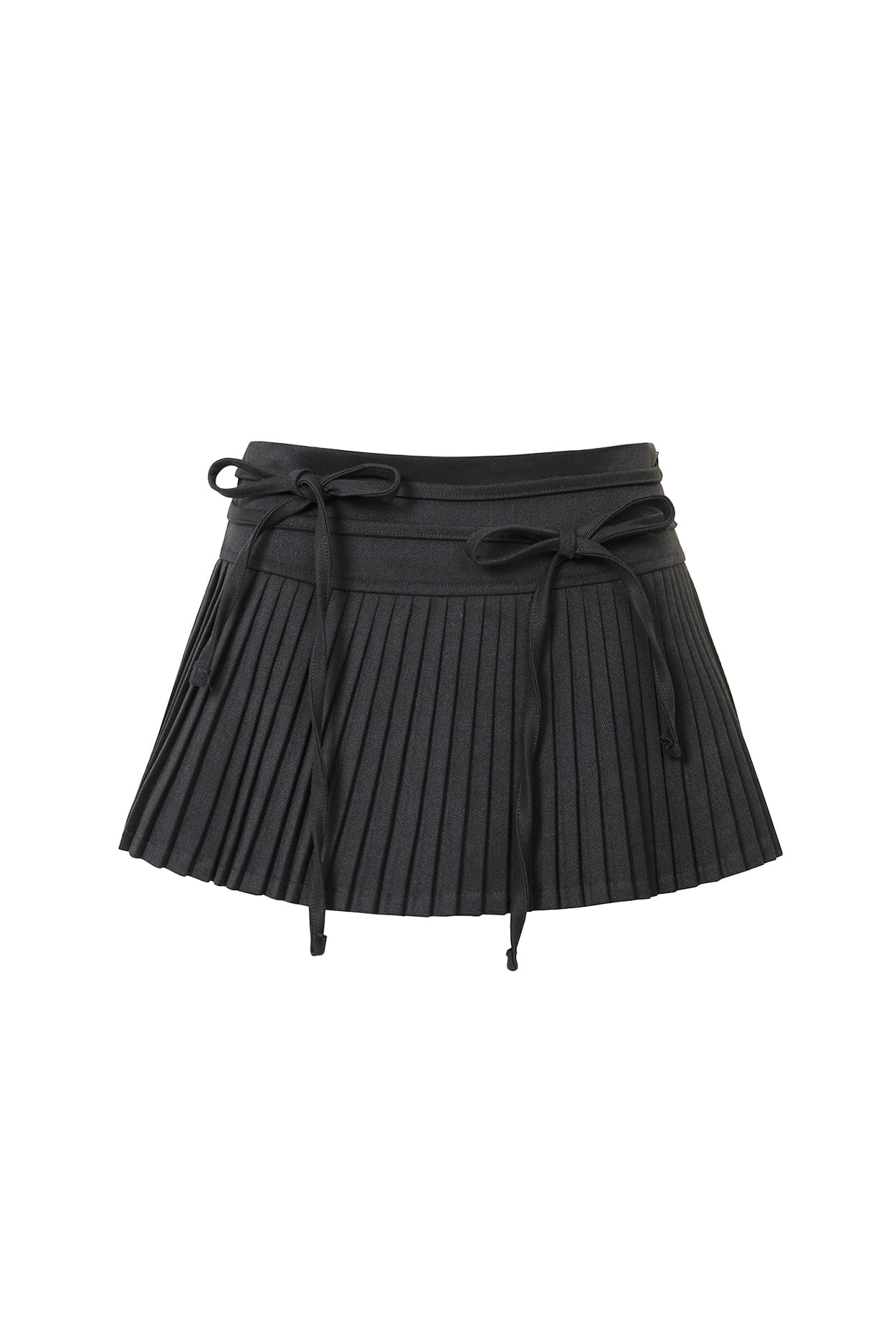 pain-or-pleasure-fw-25-echo-pleats-skirt-charcoal-charcoal-s
