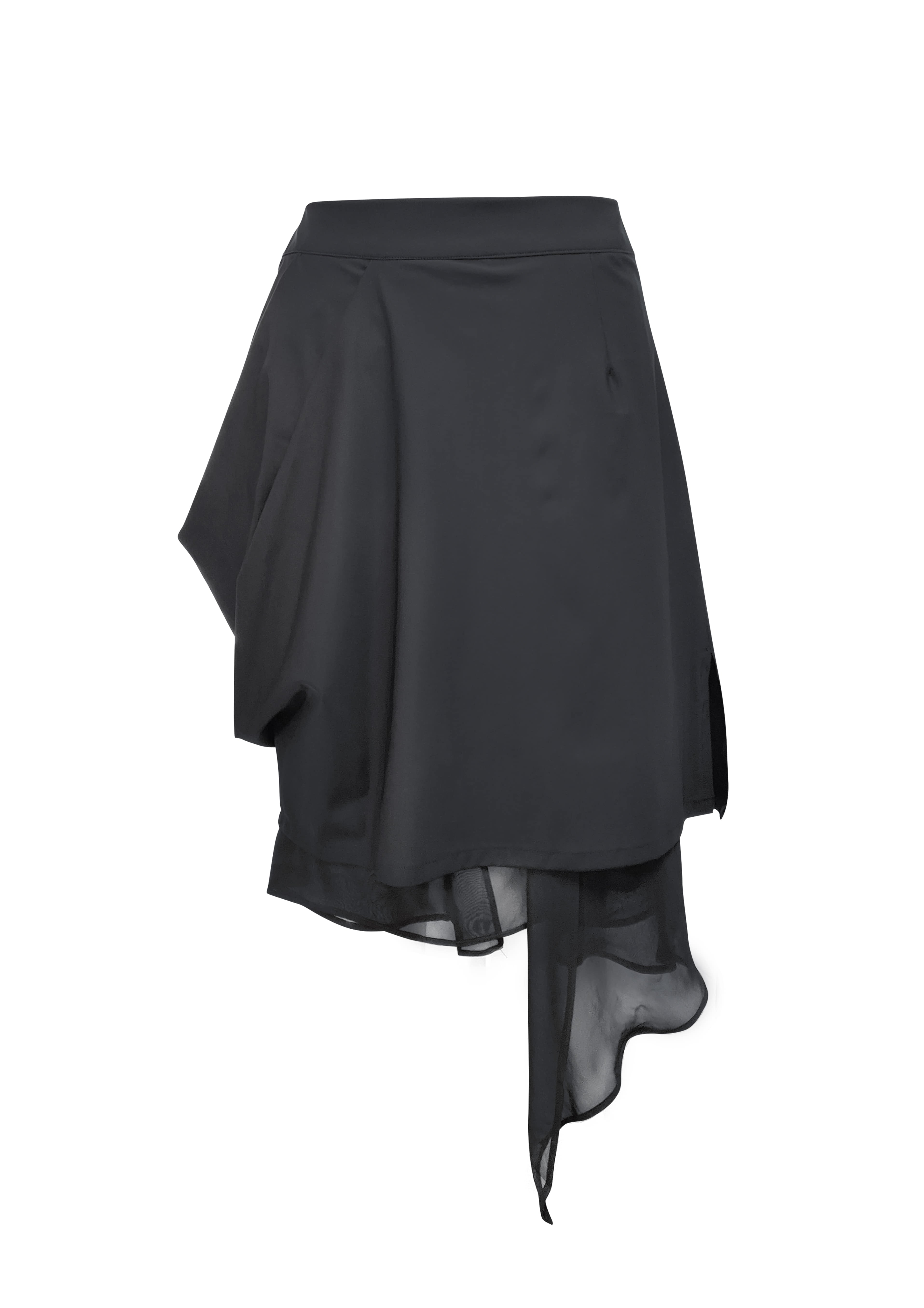 jungdo-ss-25-draping-layers-skirt-cool-black-cool-black-s