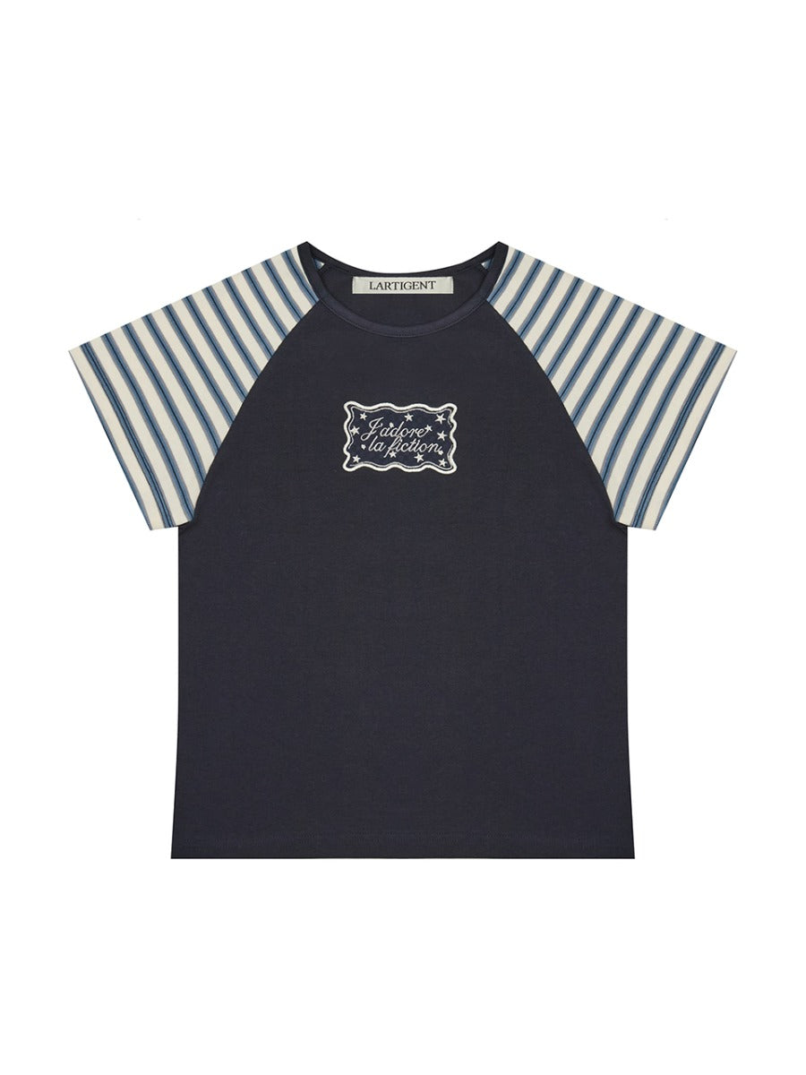 lartigent-ss-25-l18-striped-raglan-t-shirt-navy-navy-s