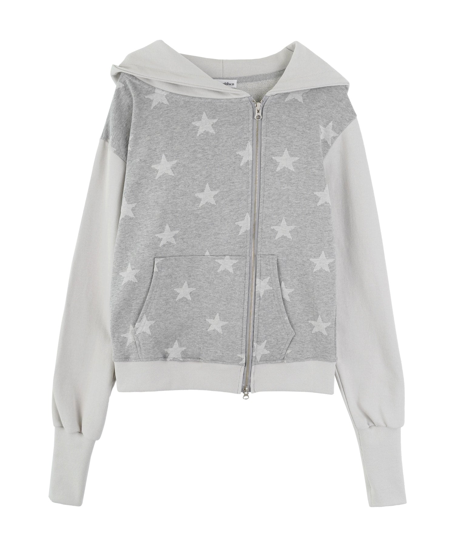 high-school-disco-ss-26-hsd-star-hood-zip-up-gray-gray-s