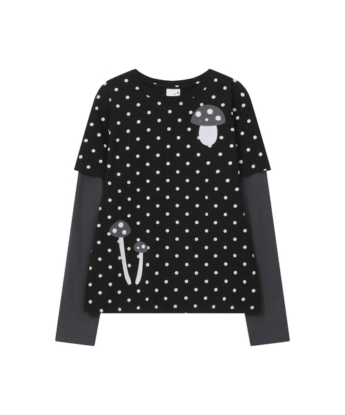 bauf-fw-25-mushroom-layered-long-sleeve-black-black-s