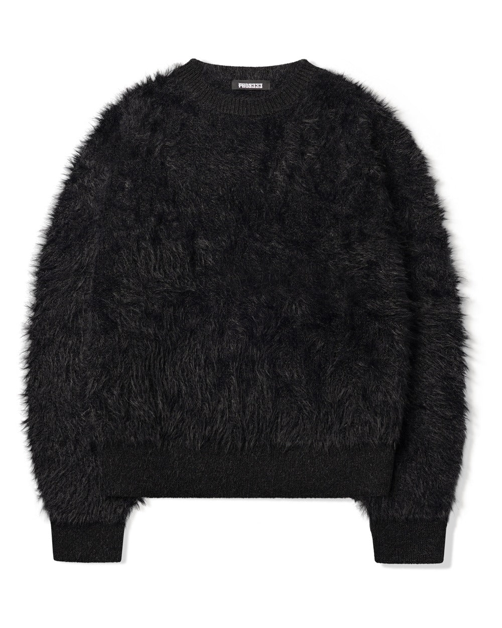 phos333-fw-26-m-hairy-knit-sweater-black-black-s
