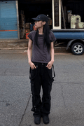 woohwa-ss-26-strap-cargo-bootscut-denim-black-s