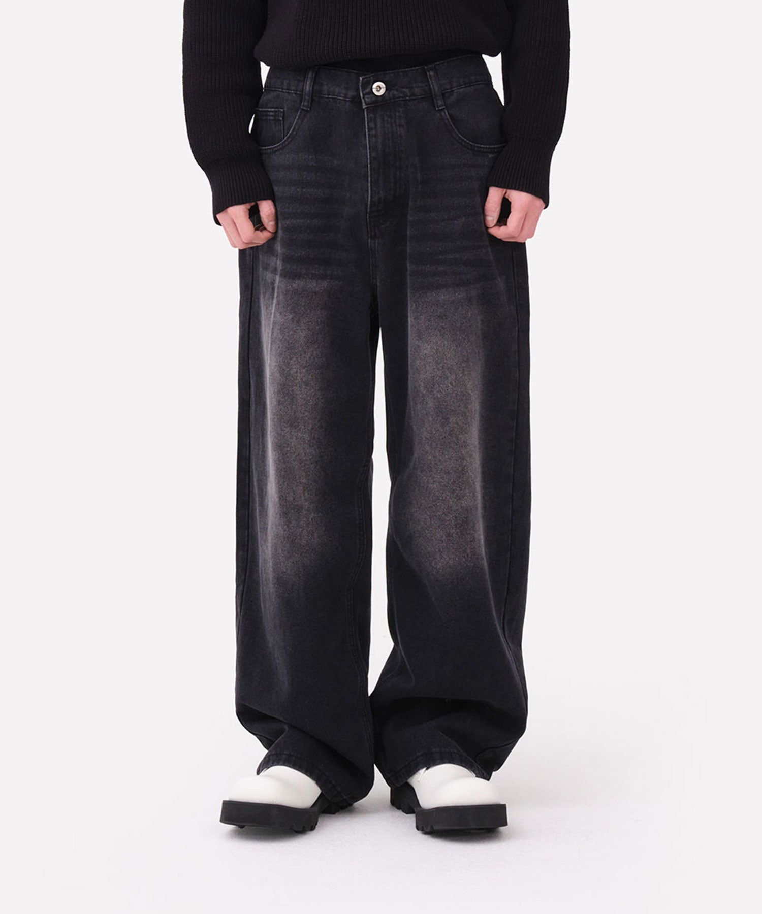 dwscompany-ss-25-loose-fit-wide-banding-denim-pants-(washed-black)