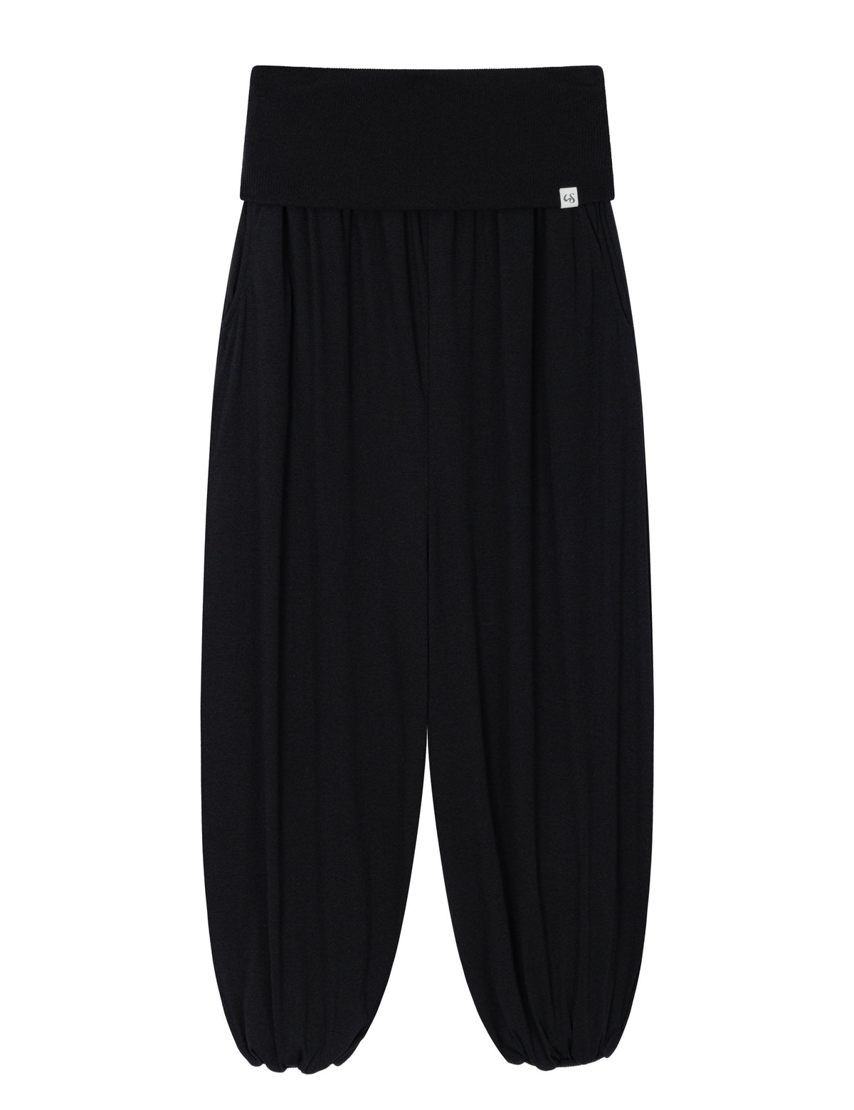 uglyshadow-fw-26-banding-balloon-pants-black-black-s