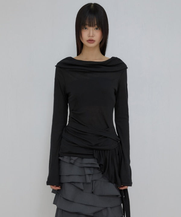 flareup-ss-25-faye-frill-long-sleeve-(fl160_black)
