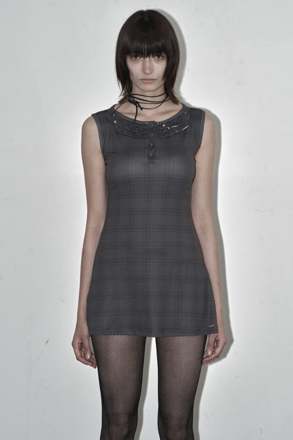 synerjyn-ss-26-check-frill-sleeveless-dress-charcoal-charcoal-s