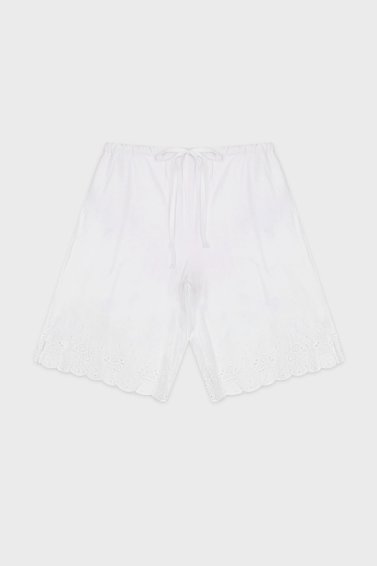 sinoon-ss-25-rose-scallop-half-pants-white-white-s