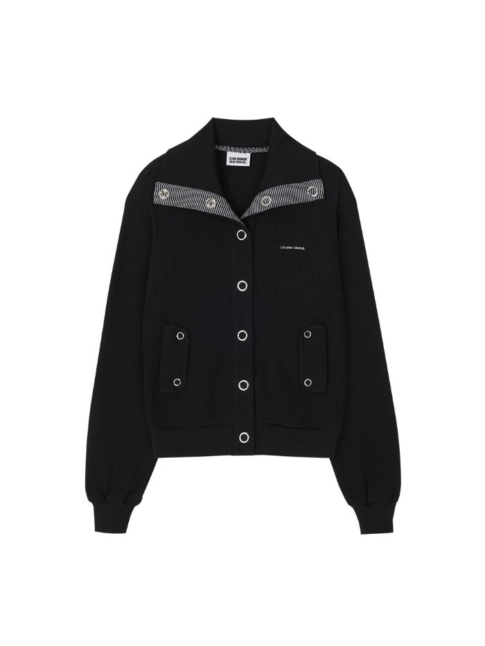 crank-ss-26-waffle-jersey-eyelet-jacket-black-black-s