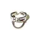 3amgang-seasonless-silver-bear-chain-ring
