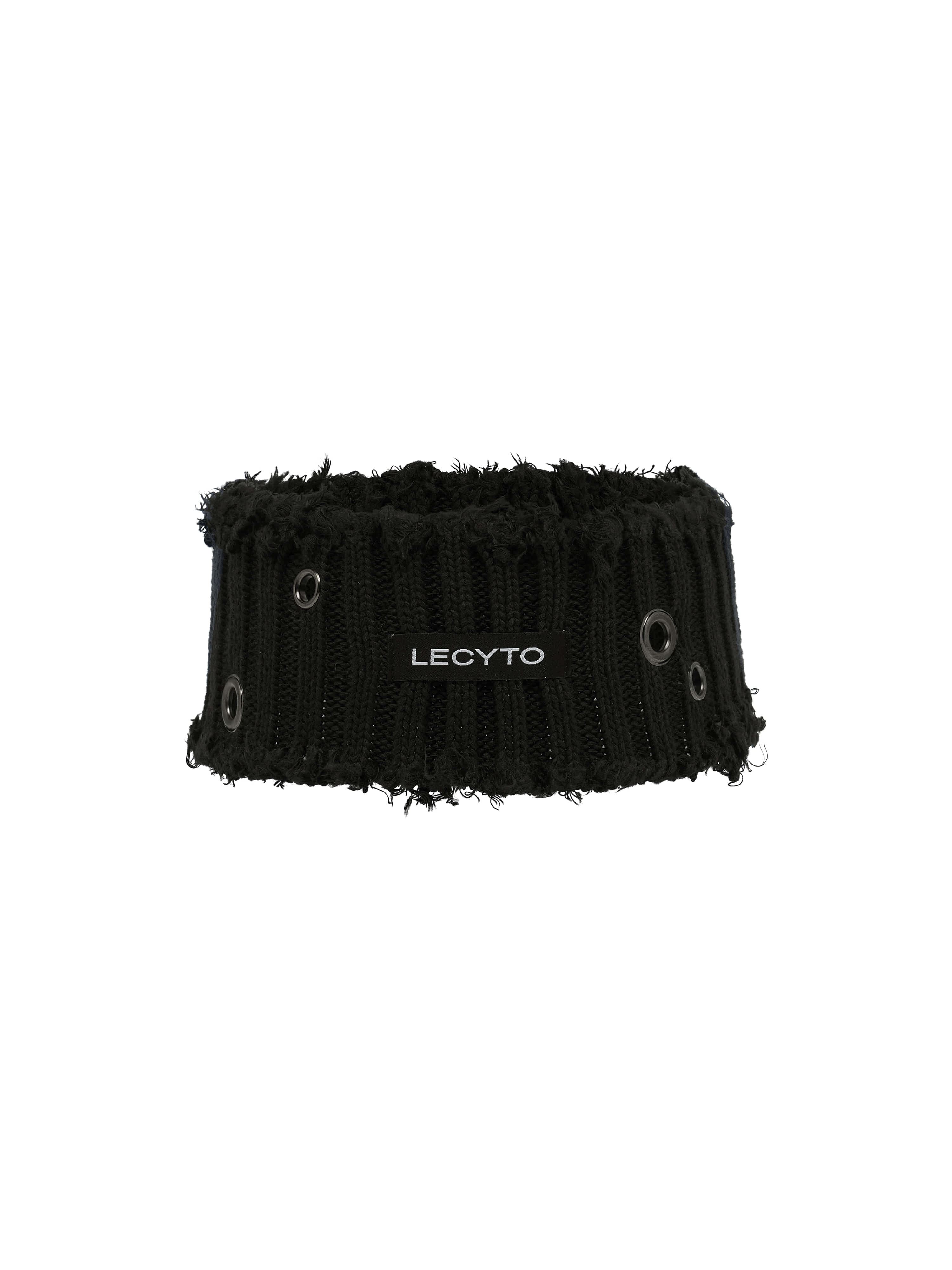 lecyto-fw-25-vanta-eyelet-headband-black-black-s