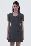 mausoleum-ss-26-jenn-round-neck-half-sleeve-suit-jacket-dress-grey-gray-s