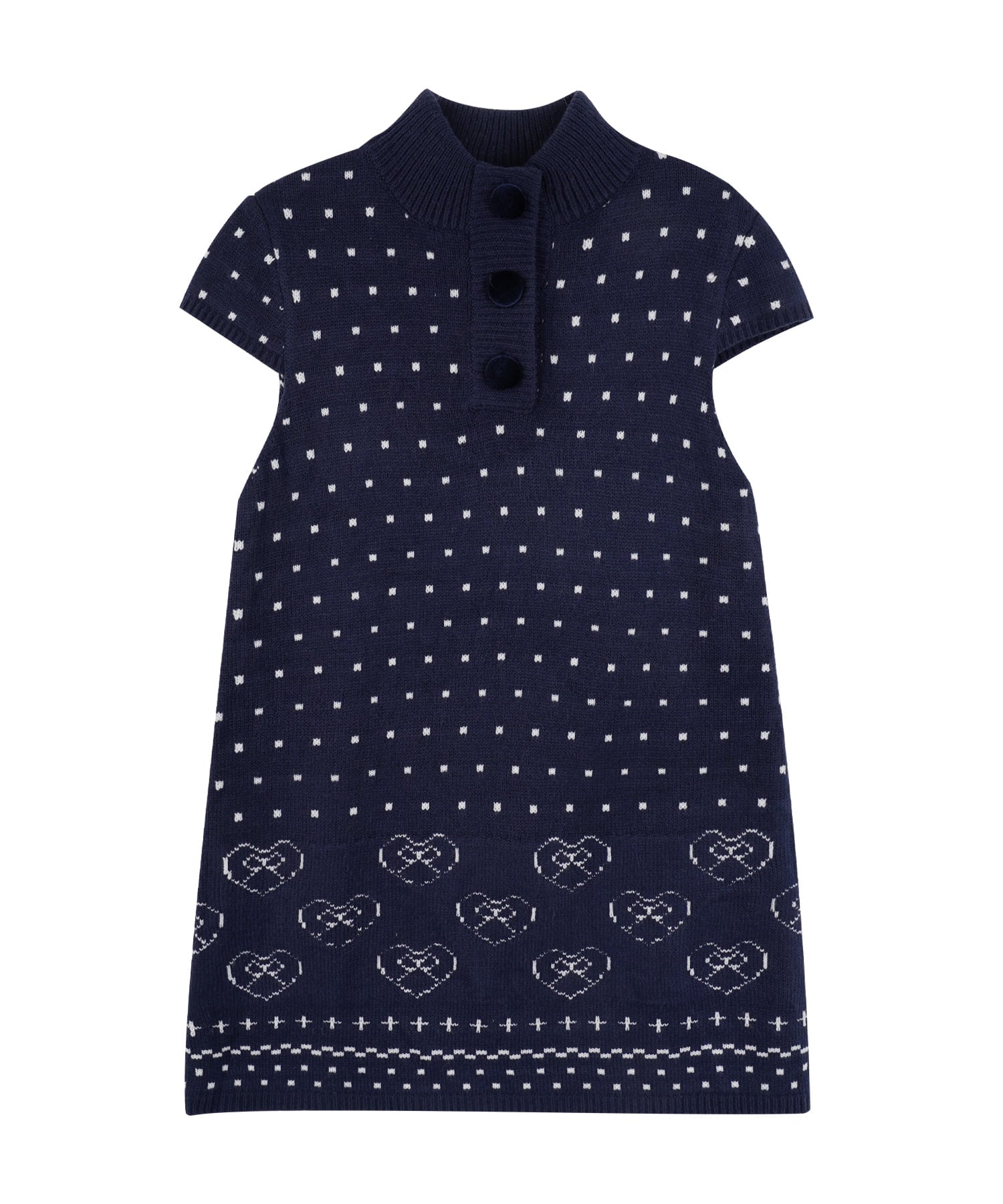 high-school-disco-ss-26-lovely-vintage-knit-dress-navy-navy-s