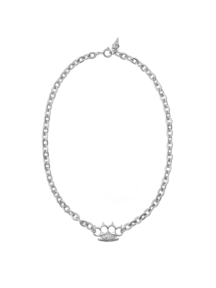 sagega-ss-26-paw-knuckle-choker-silver-s