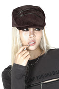 darling-you-are-bad-fw-26-double-zip-hunting-cap-vintage-wine-vintage-wine-s