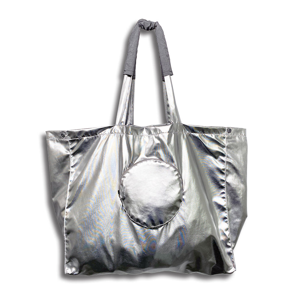 irregular-studio-fw-24-megametal-tote-bag-silver