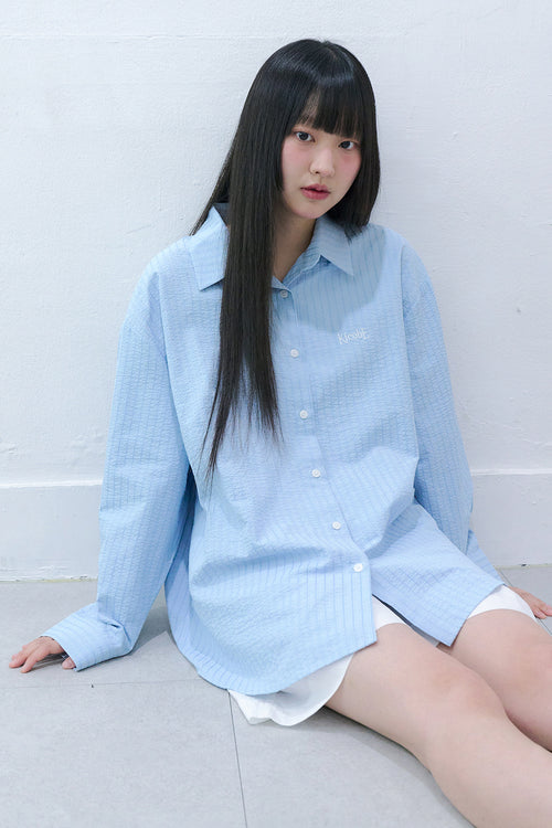 kicobe-ss-26-cozy-stripe-logo-shirt-blue-blue-s