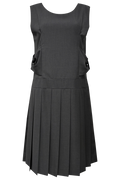 chemehc-fw-25-bow-sleeveless-pleated-dress-charcoal-charcoal-s