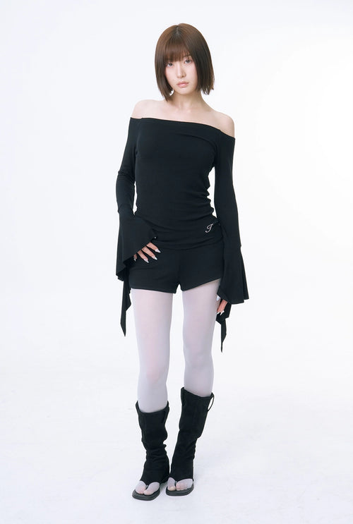 innermuseum-ss-26-fairy-off-shoulder-top-black-black-s