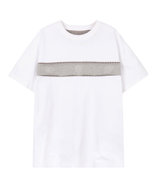 dandel-ss-26-dd-check-inset-symbol-tee-white-white-s