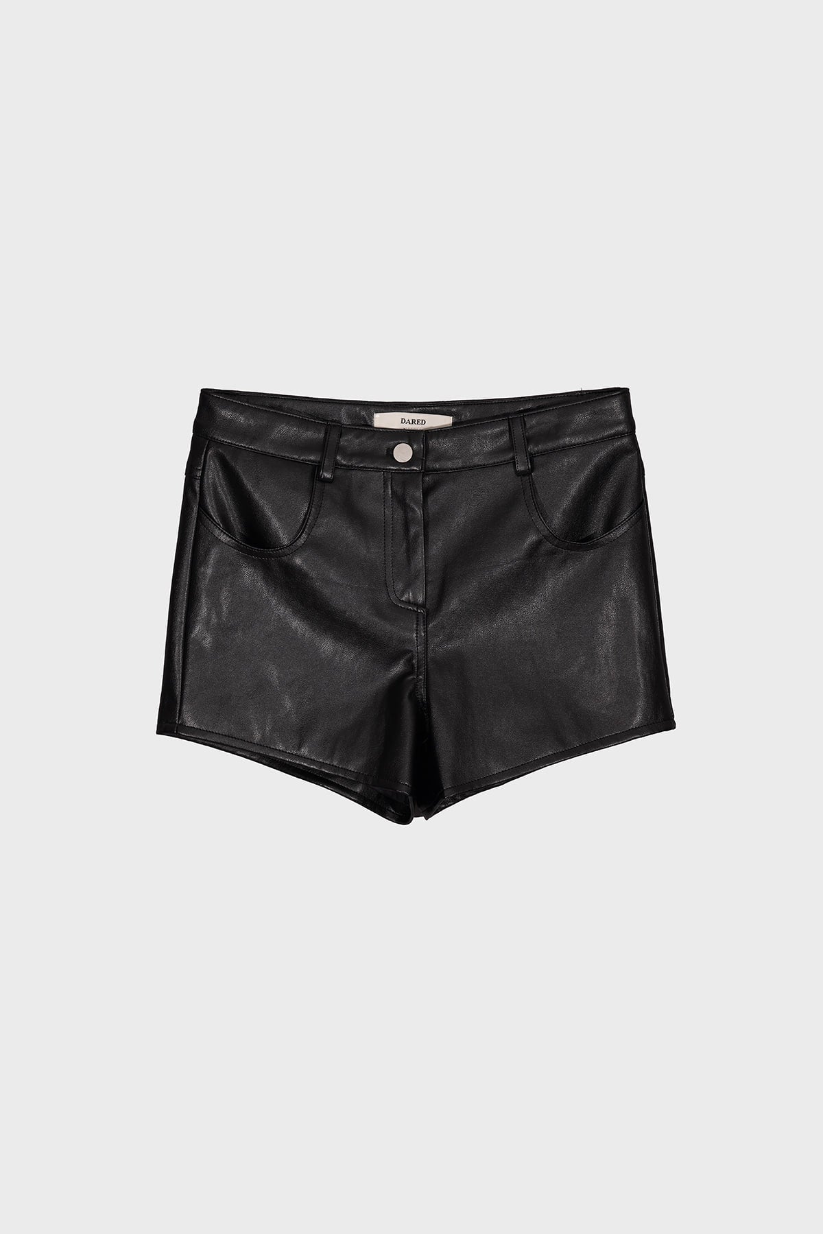dared-fw-25-curved-leather-shorts-black-black-s