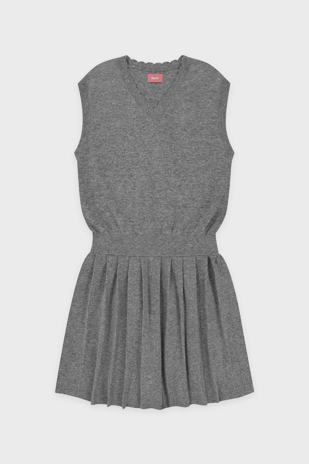 sinoon-fw-25-wool-blend-pleated-knit-dress-grey-grey-s