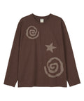 dandel-ss-26-dd-spiral-star-long-sleeve-brown-brown-s