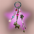 3amgang-ss-26-punk-pink-horse-keychain-silver-s